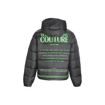 VERSACE JEANS COUTURE Down Jackets Men Black