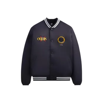 KITH X Marvel X Men Cyclops Satin Bomber Jacket