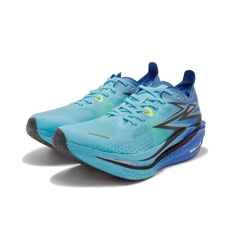 361° Flame 4 Cushioning, Slip Resistant, And Abrasion Resistant Low Top Casual Running Shoes Unisex Aquarius Blue-2