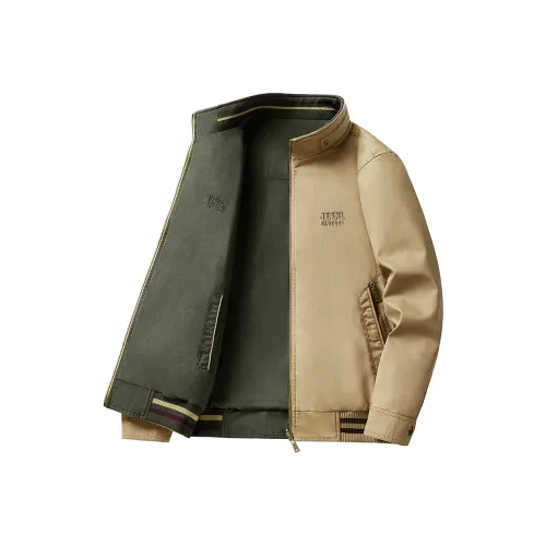 JEEP SPIRIT Jackets & Coats Men's Khaki