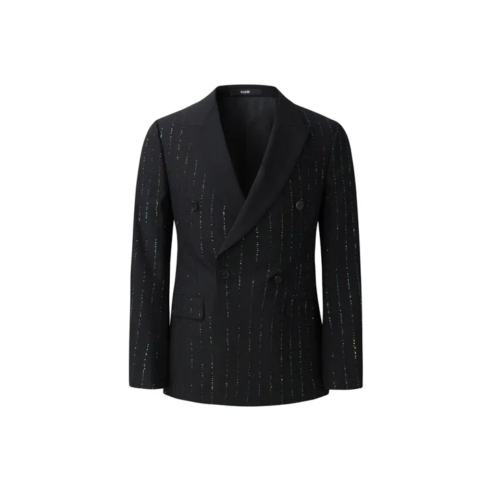 RARE Formal Single Suit Men's Black-0