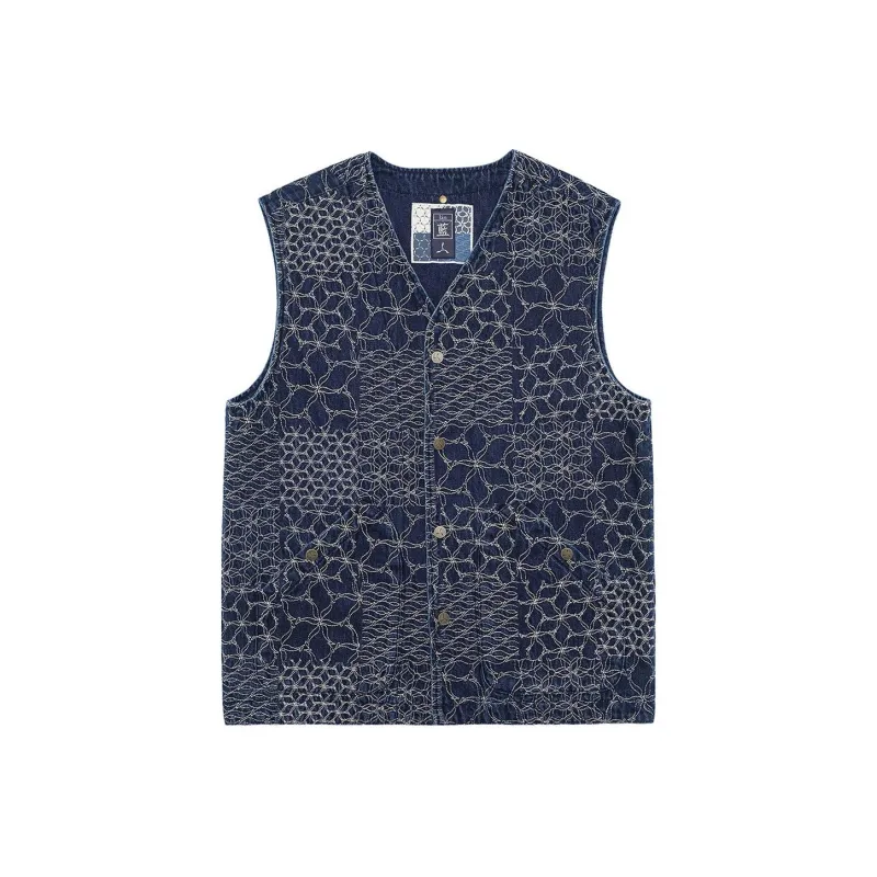 LI NING 1990 Vests Men Dark Iris Blue-0