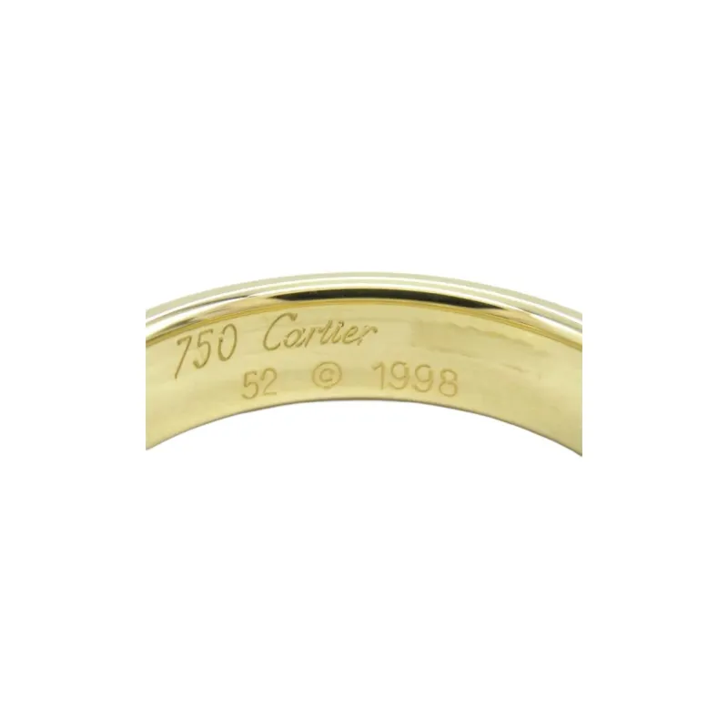 Cartier 2010s Pre owned 18kt Gold Vendome Louis Ring-2