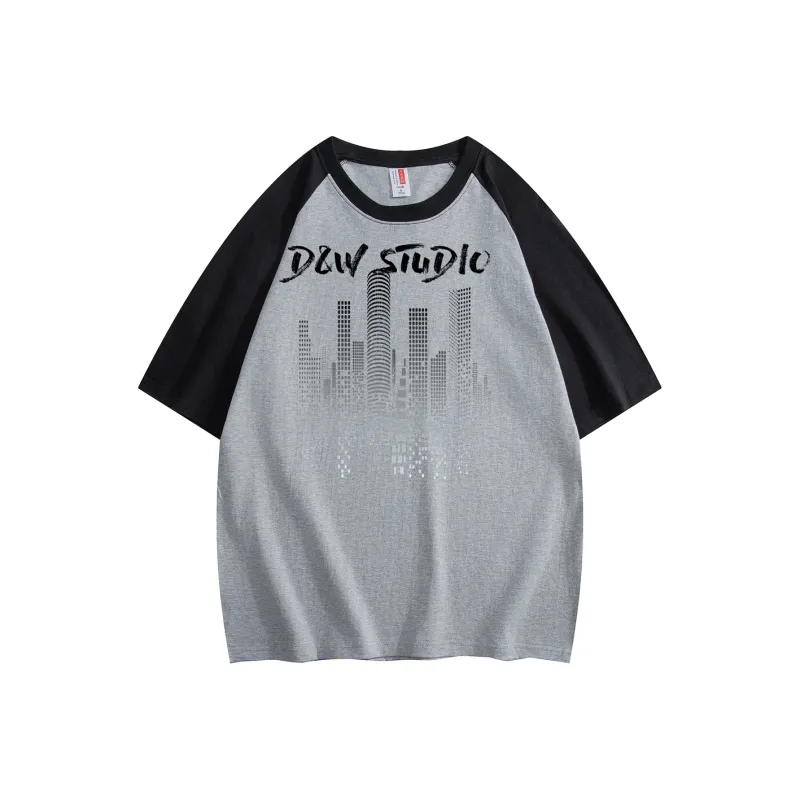 D&W T Shirts Unisex Gray-0