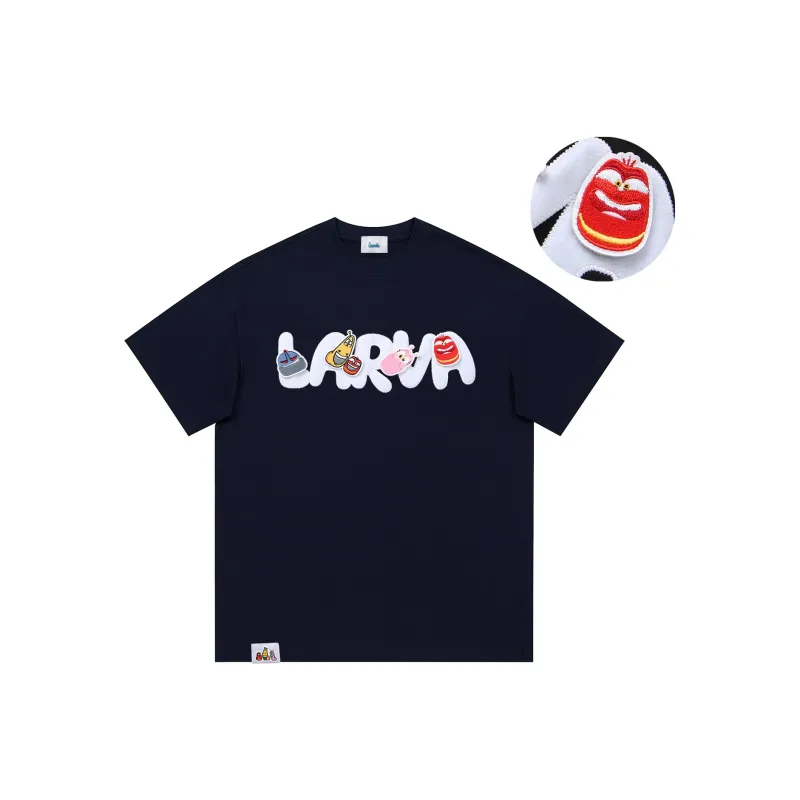 COMIC LARVA T Shirts Unisex-15