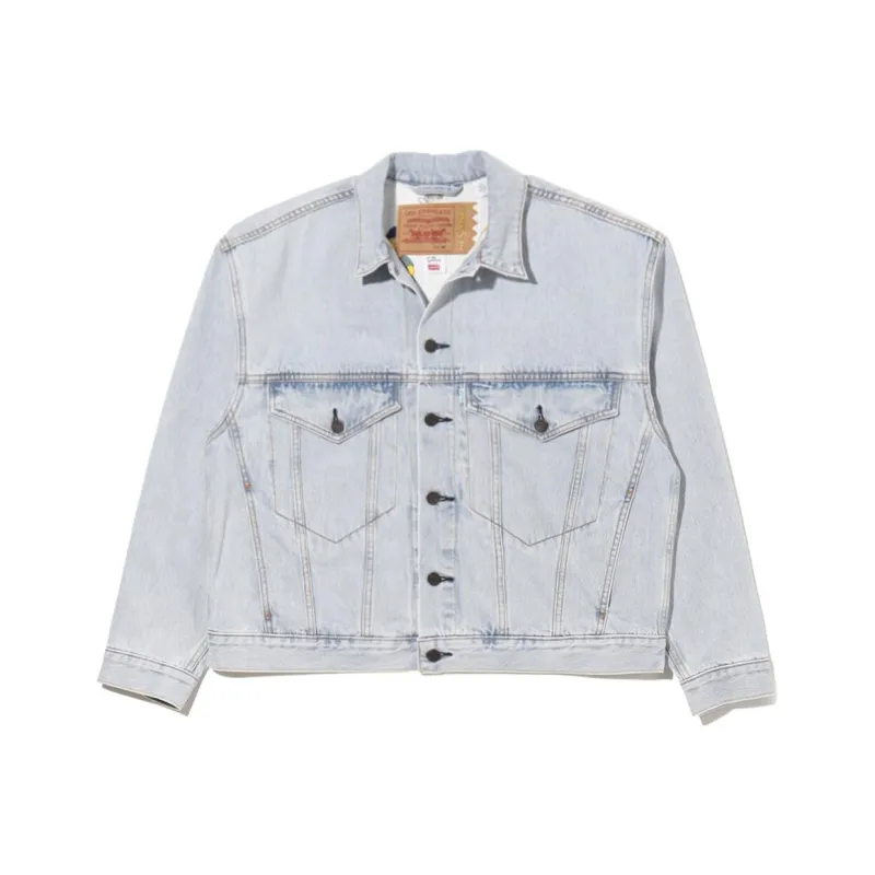 Levis Denim Jackets Men Blue-0