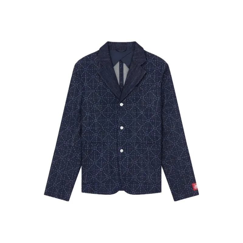 KENZO X LEVI'S Printed Denim Blazer-0