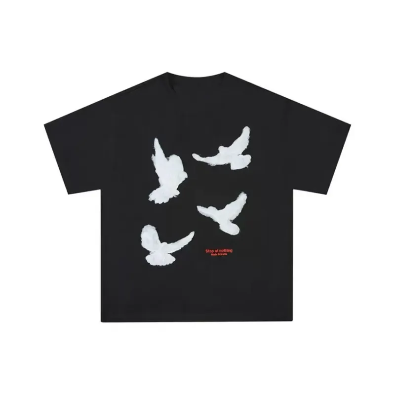 PAINT STAIN Classic Minimalist Style T Shirt Unisex-12