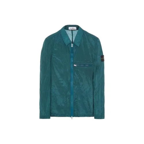 STONE ISLAND Jackets & Coats Men's Bottle Green