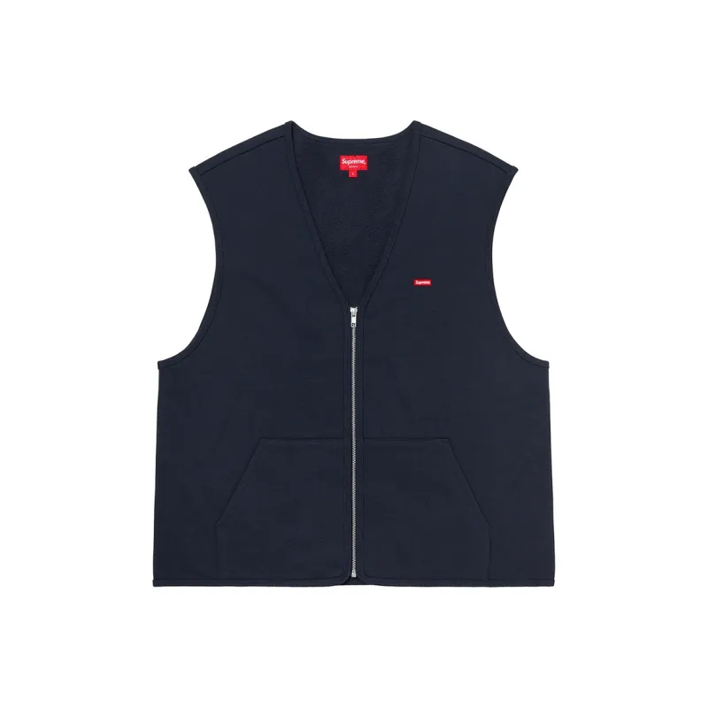 Supreme Zip Up Sweat Vest-4
