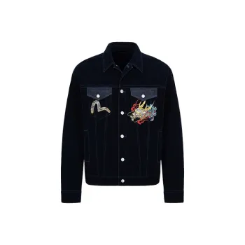 EVISU Denim Jacket Men's Denim Blue