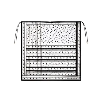 LOUIS VUITTON Shawls Women's White