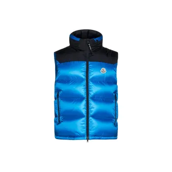 Moncler FW22 Vests Men Blue