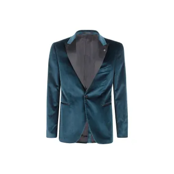 Tagliatore Notched Lapels Single Breasted Blazer