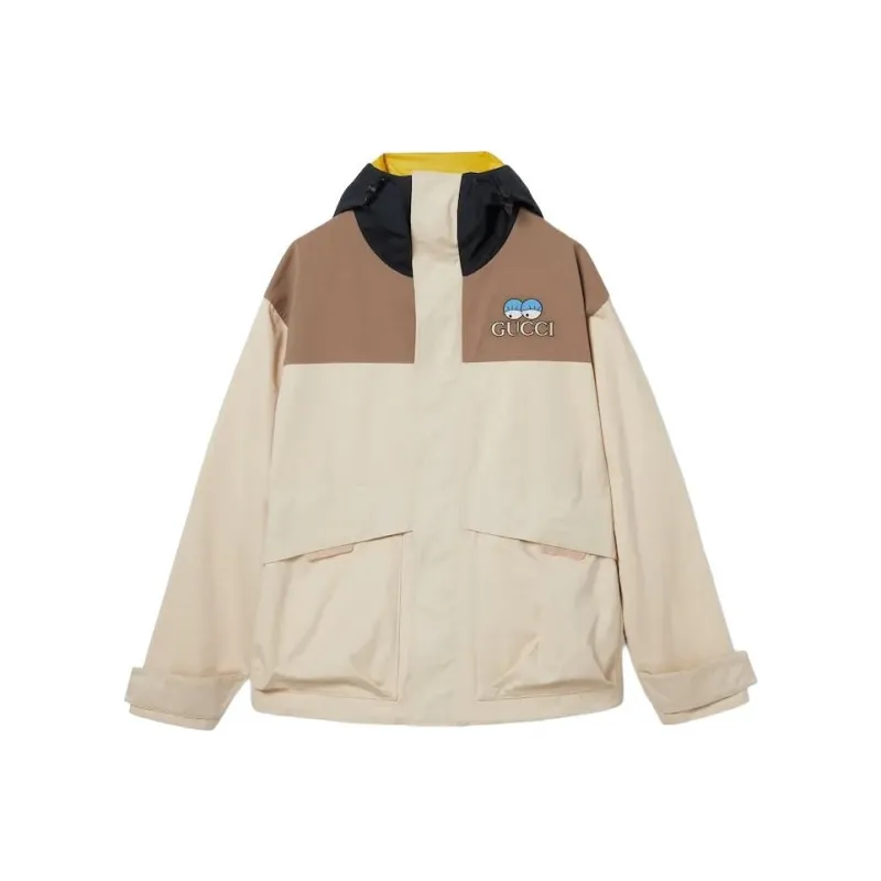 GUCCI FW24 Jackets & Coats Men's Beige-0