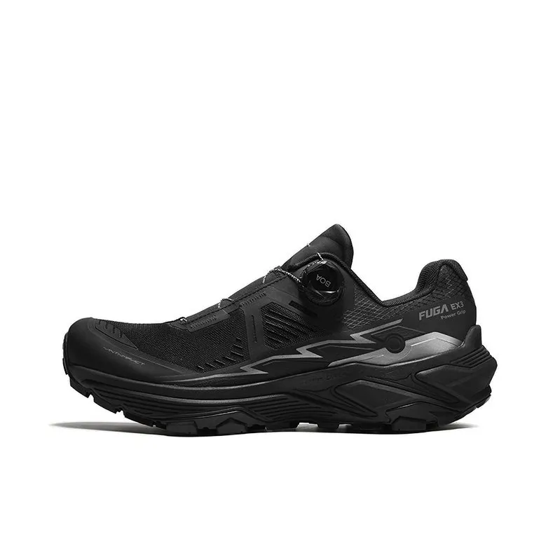 KAILAS FUGA EX3 BOA Shock Absorbers With Slip Resistant Features Low Top Trail Running Shoes Women's Ink Black-0