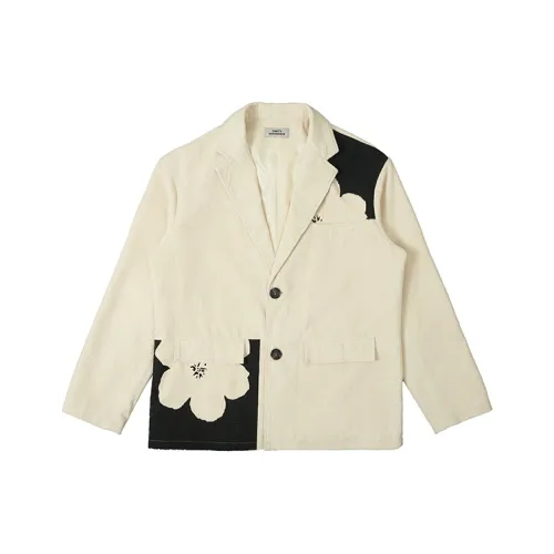 EMPTY REFERENCE Business Suits Unisex Apricot