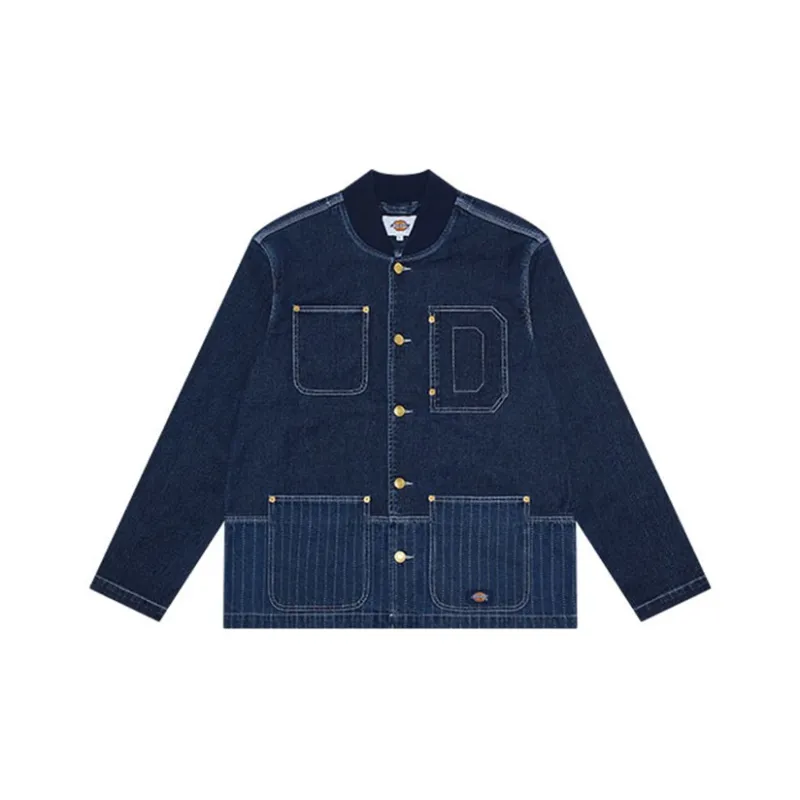 Dickies Denim Jackets Unisex Indigo-0