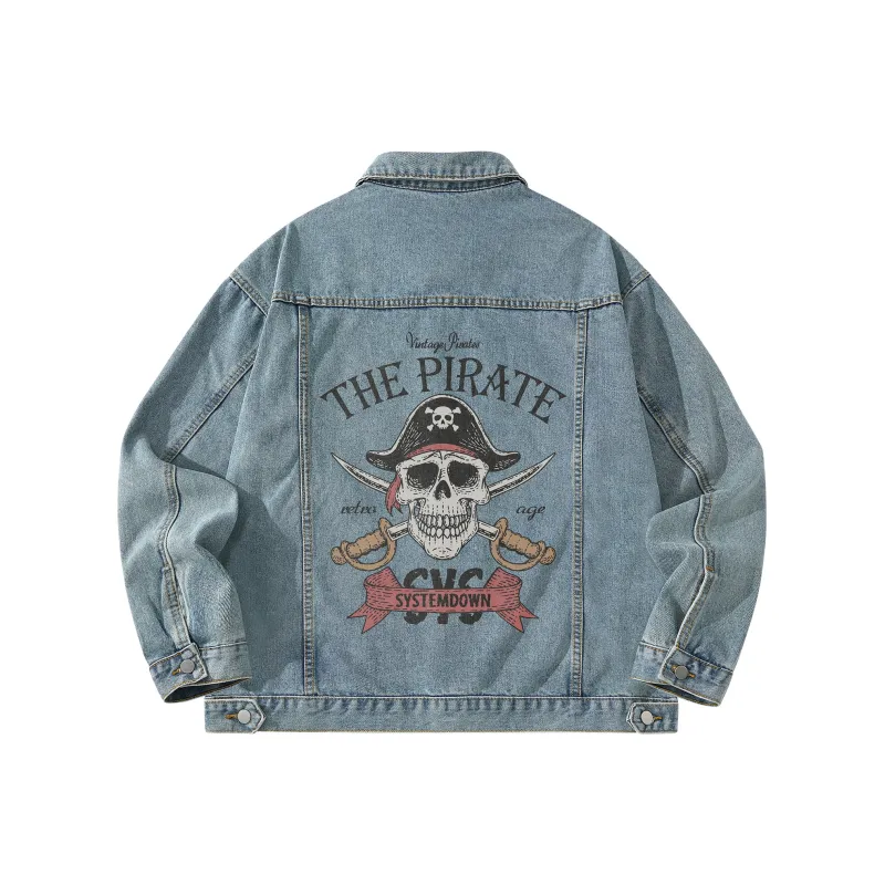 Systemdown Denim Jackets Unisex-4