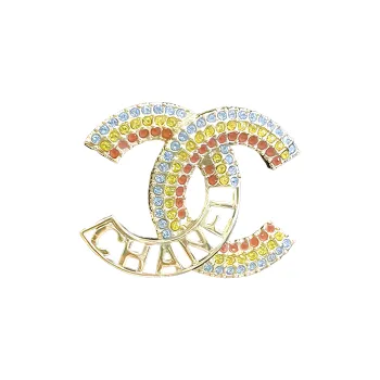 CHANEL Brooches Unisex Multicolor