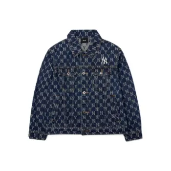 MLB New York Yankees Denim Jackets Unisex Blue