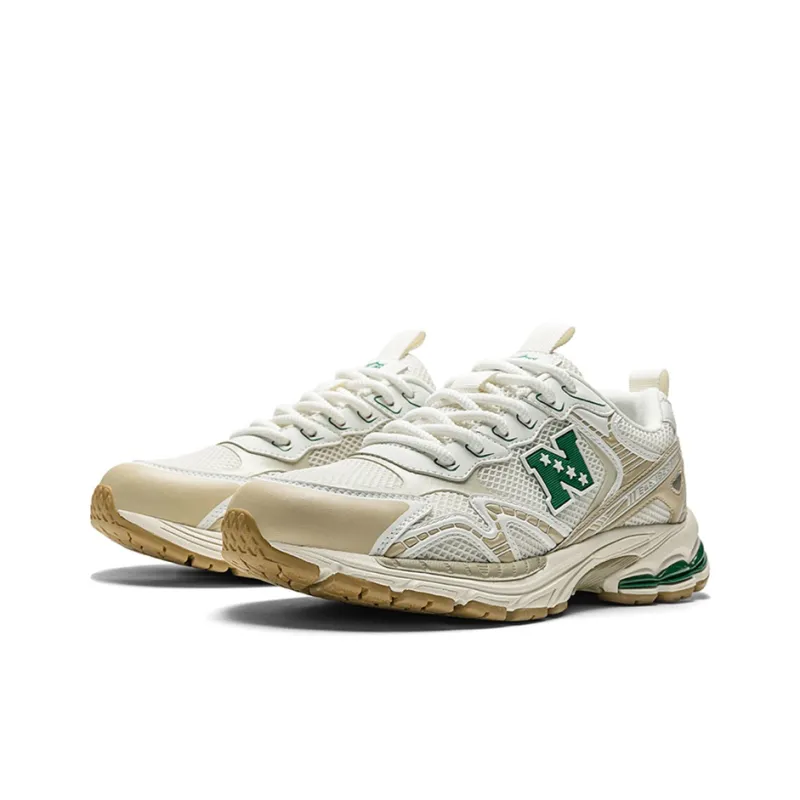 NFL Runner Low Top Casual City Commute Running Shoes Unisex Beige Green-2