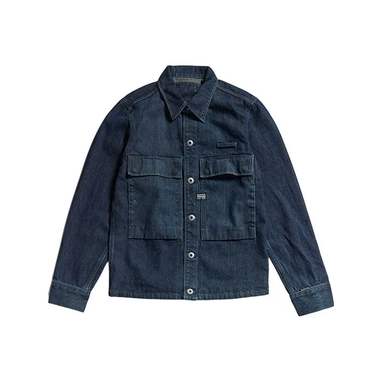 G-STAR RAW Denim Jackets Unisex Blue-0