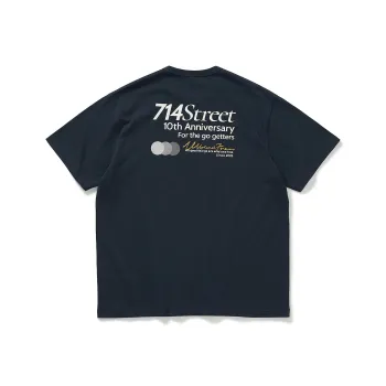 714STREET Skin Friendly, Comfortable, 250G Heavyweight, 100% Cotton, Short Sleeved Shirt T Shirt Unisex