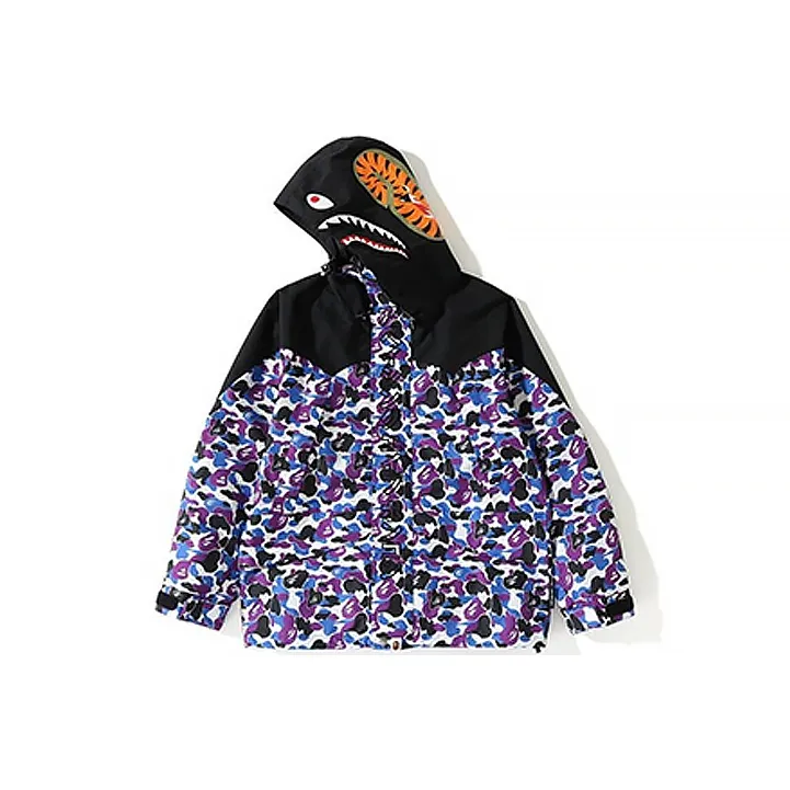 A BATHING APE Bape Windbreaker Jackets Unisex-0