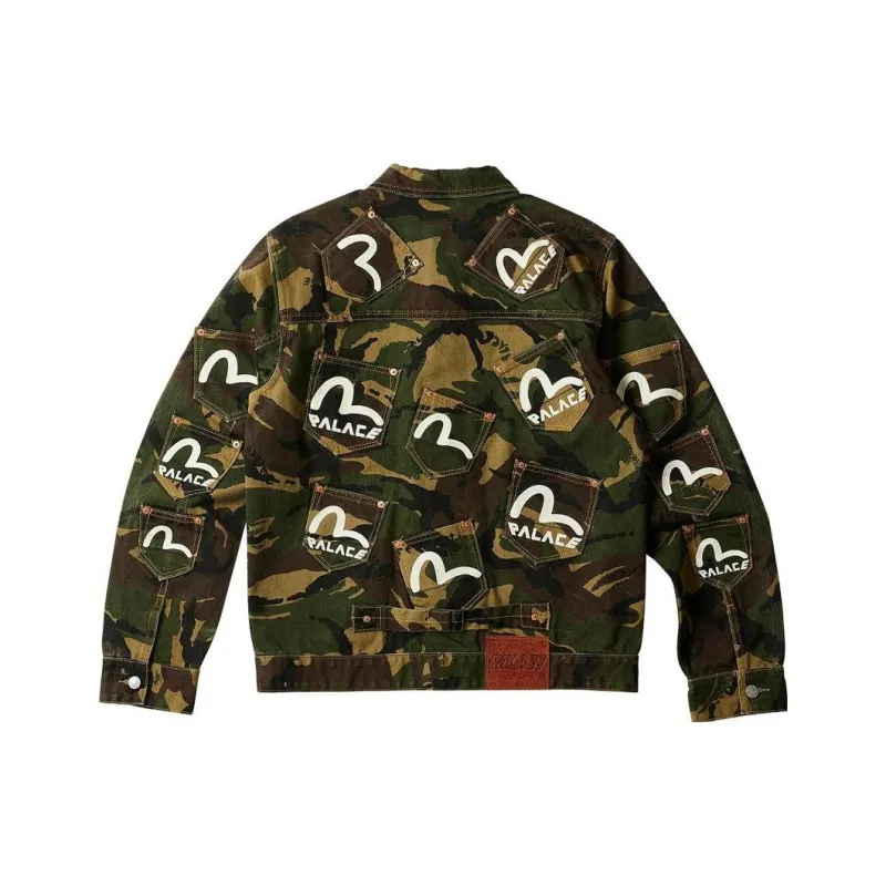 PALACE X Evisu Type One Denim Jacket-1