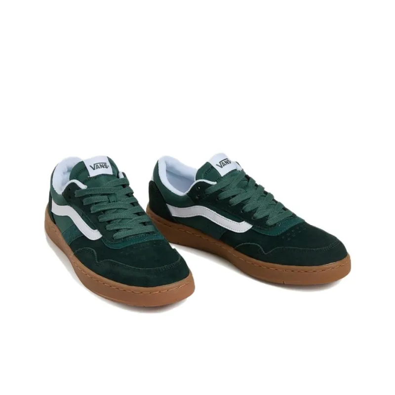Vans Cruze 3.0 Anti Slip Wear Resistant Low Top Skateboard Shoes Men's Green-2