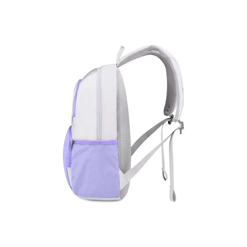 EDISON School Travel Nylon Backpack Unisex Multicolor-8