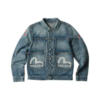 PALACE X Evisu Type One Denim Jacket