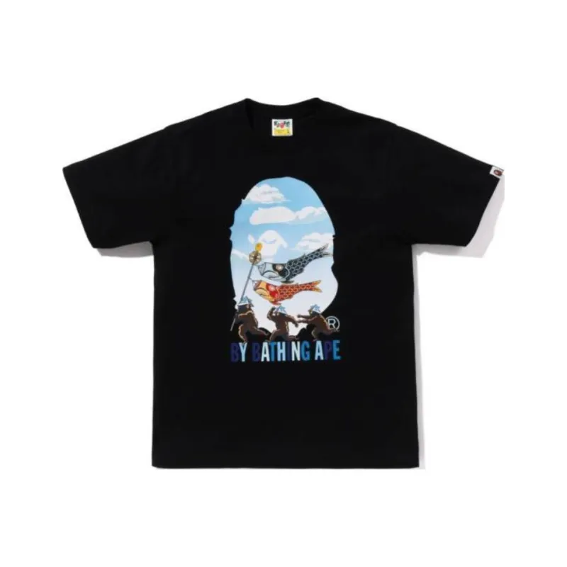 Bape Carp Streamer By Bathing Ape Tee-1