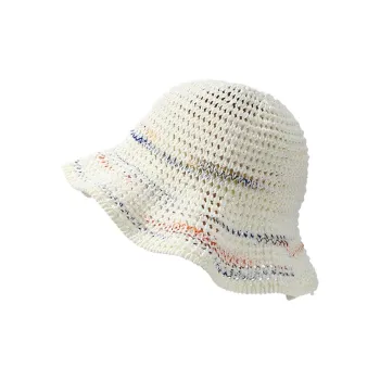 15 MINS Imitation Papyrus Bucket Hats Women's