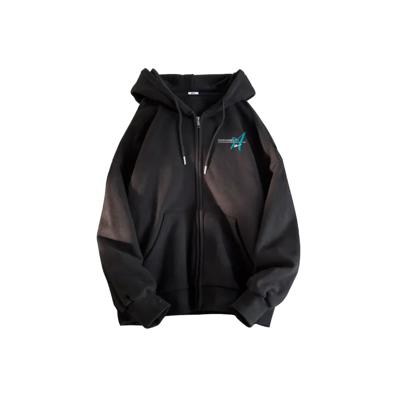 Warrior Huichao Riding The Wind Collection Sweatshirt Unisex Black-0