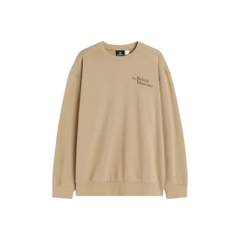 H&M Sweatshirt Men's Beige/British Museum-0