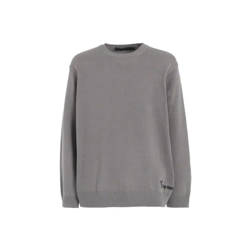 Yohji Yamamoto Y's For Men FW24 Knitwear Unisex Gray-0