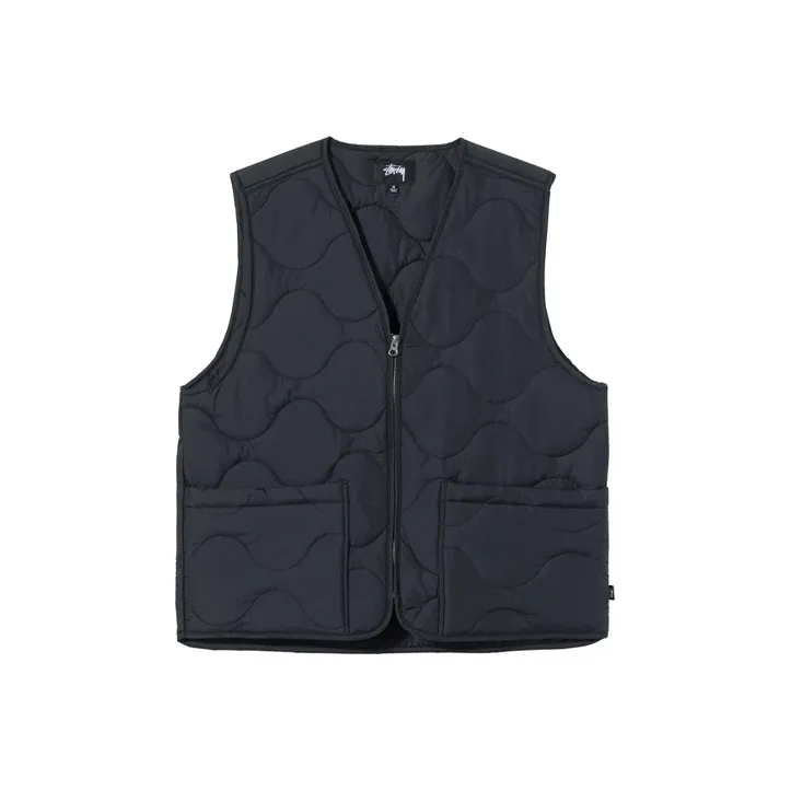 Stussy Quilted Liner Vest-0