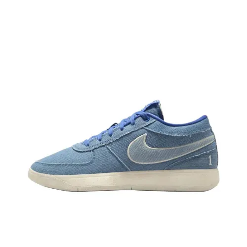 Nike Book 1 Anti Slip Wear Resistant Low Top Basketball Shoes Men's Blue