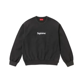 Supreme Washed Box Logo Crewneck