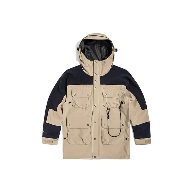 THE NORTH FACE UE Series Mountain Versatile Waterproof And Windproof Windbreaker Jacket Men's Khaki-0