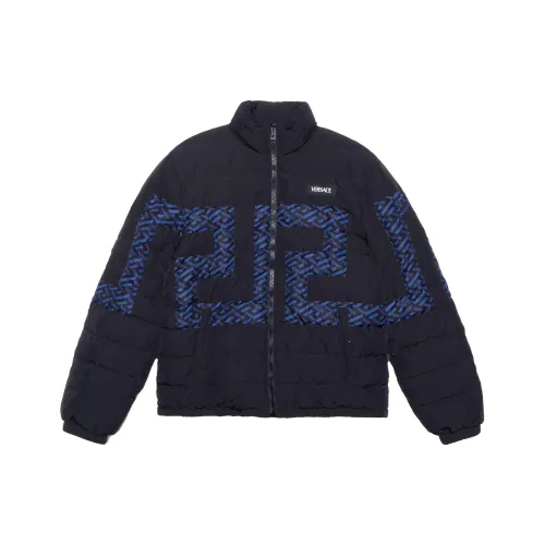 VERSACE Down Jacket Men's Black