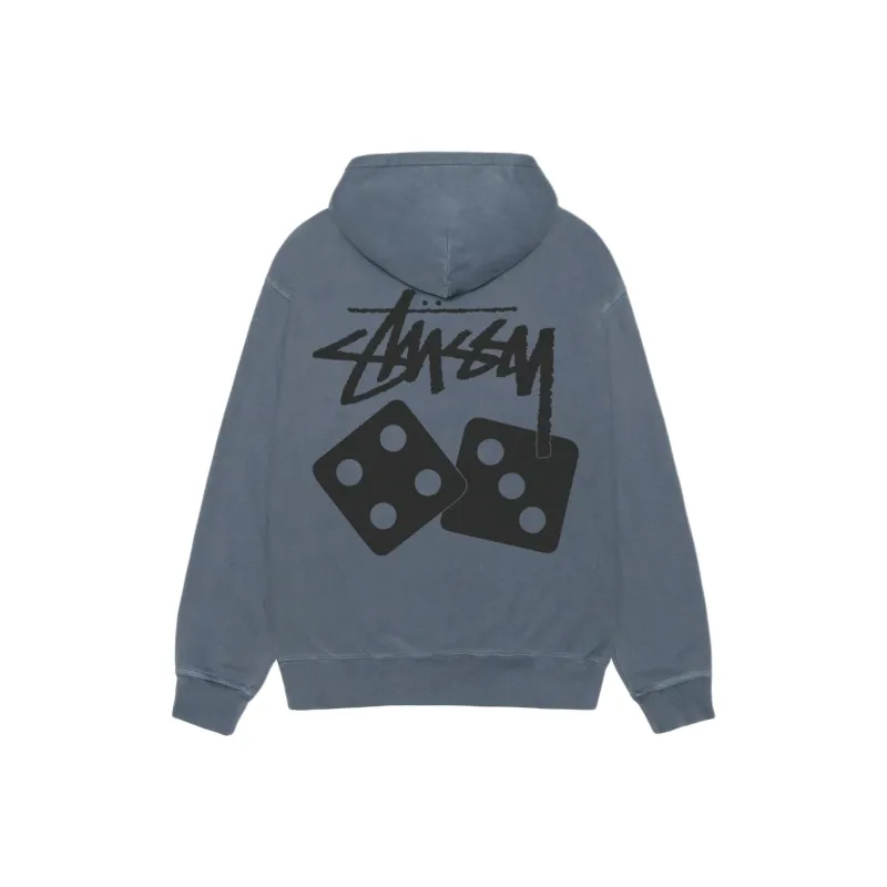 Stussy Dice Zip Hoodie Pigment Dyed-4