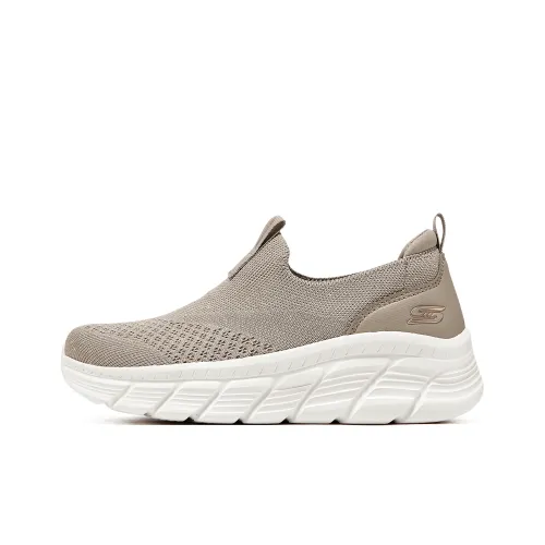 Skechers Bob's Anti Slip Wear Resistant Low Top Casual Shoes Women's Taupe