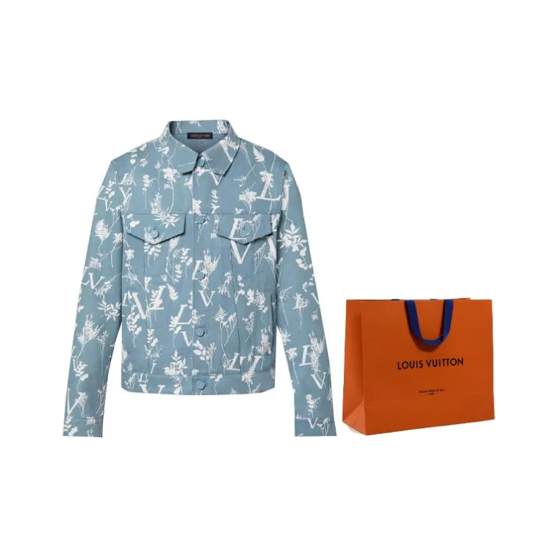 LOUIS VUITTON Denim Jackets Men-5