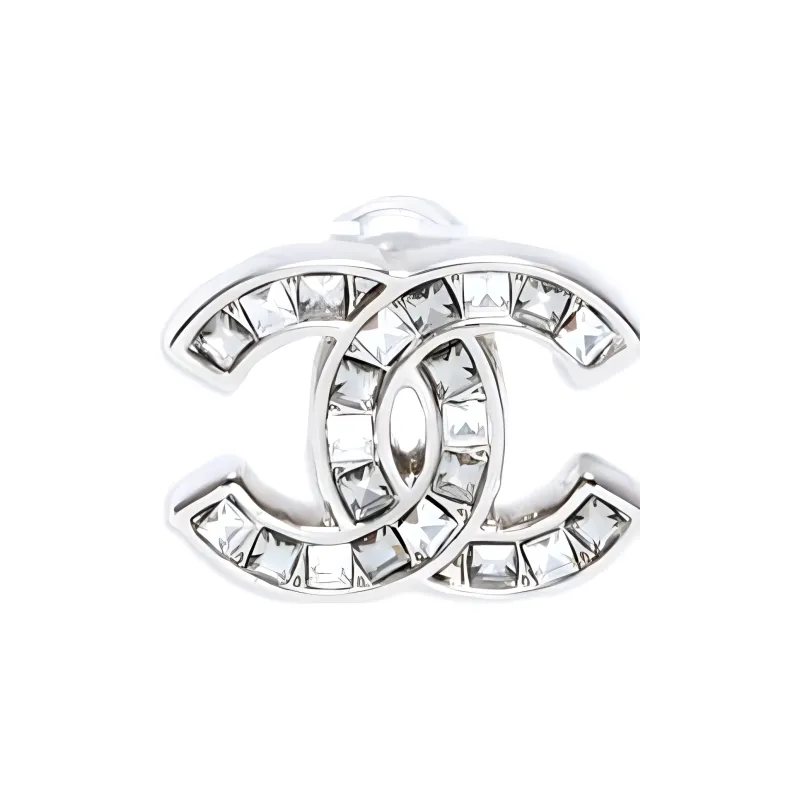 CHANEL Pre-Owned 2018 CC Stud Earrings-2