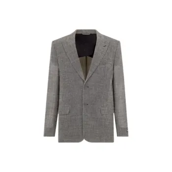 DIOR Business Suits Coats Men's Gray