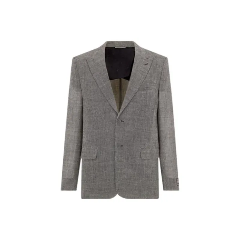 DIOR Business Suits Coats Men's Gray-0