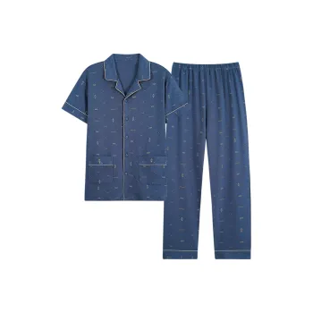 GOSO Pajama Set Men's Royal Blue